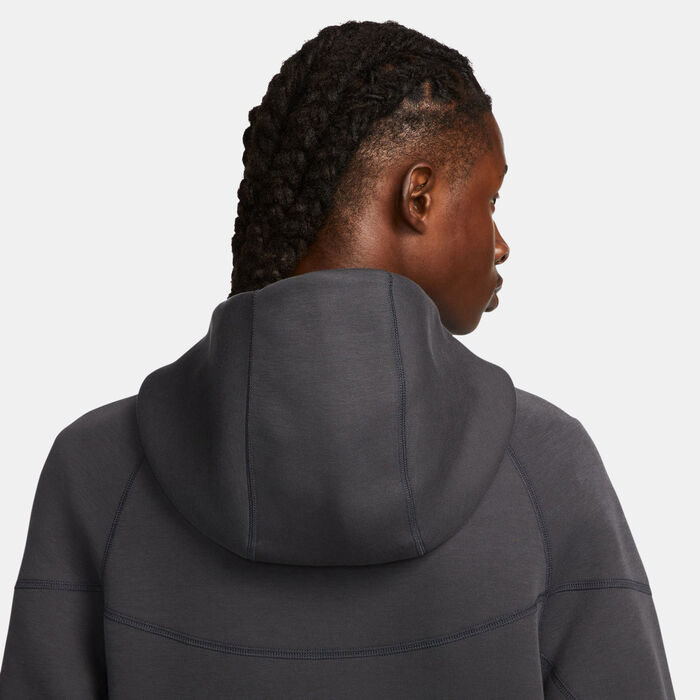 Nike Men's Sportswear Tech Fleece Windrunner Full-Zip Hoodie Grey Nike Men's Sportswear Tech Fleece Windrunner Full-Zip Hoodie Grey image number 3