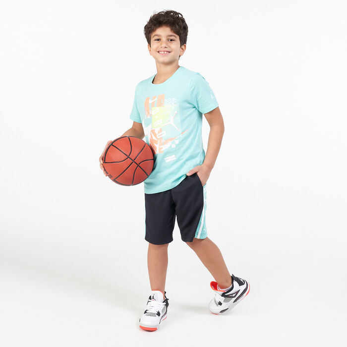 Nike Kids' Post Up T-Shirt Green Nike Kids' Post Up T-Shirt Green image number 2