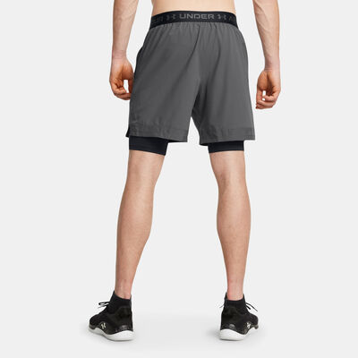 Under Armour Men's Vanish Woven 2-in-1 Shorts Grey