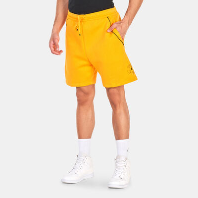 Jordan Men's Paris Saint-Germain Fleece Shorts Orange