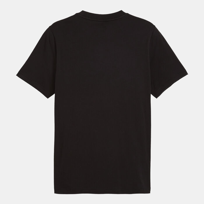 PUMA Men's Squad Graphic T-Shirt Black PUMA Men's Squad Graphic T-Shirt Black image number 1