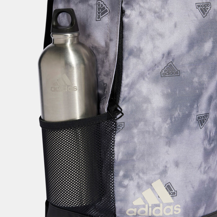 adidas Graphics U Essentials Linear Backpack Grey adidas Graphics U Essentials Linear Backpack Grey image number 4