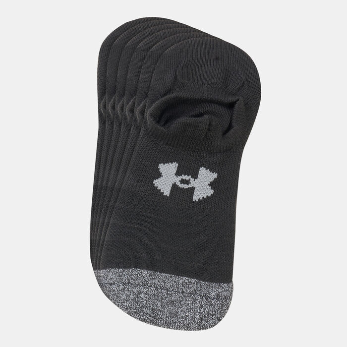 Under Armour HeatGear® Ultra Low Tab Socks (3 Pack) Black Under Armour HeatGear® Ultra Low Tab Socks (3 Pack) Black image number 0