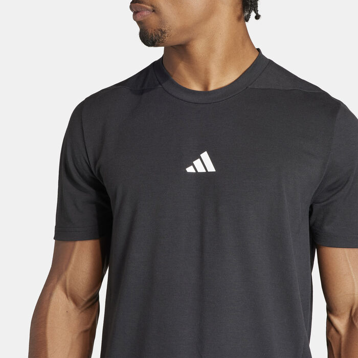adidas Men's Designed For Training T-Shirt Black adidas Men's Designed For Training T-Shirt Black image number 3