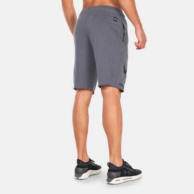 Under Armour Men's Project Rock Terry Brahma Bull Shorts Grey Under Armour Men's Project Rock Terry Brahma Bull Shorts Grey