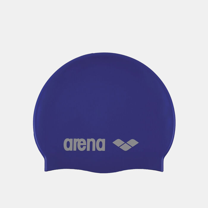 Arena Classic Silicone Swim Cap Blue image number 0