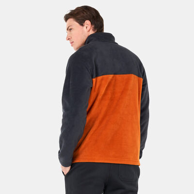 Columbia Men's Steens Mountain™ Half Snap Fleece Sweatshirt Orange