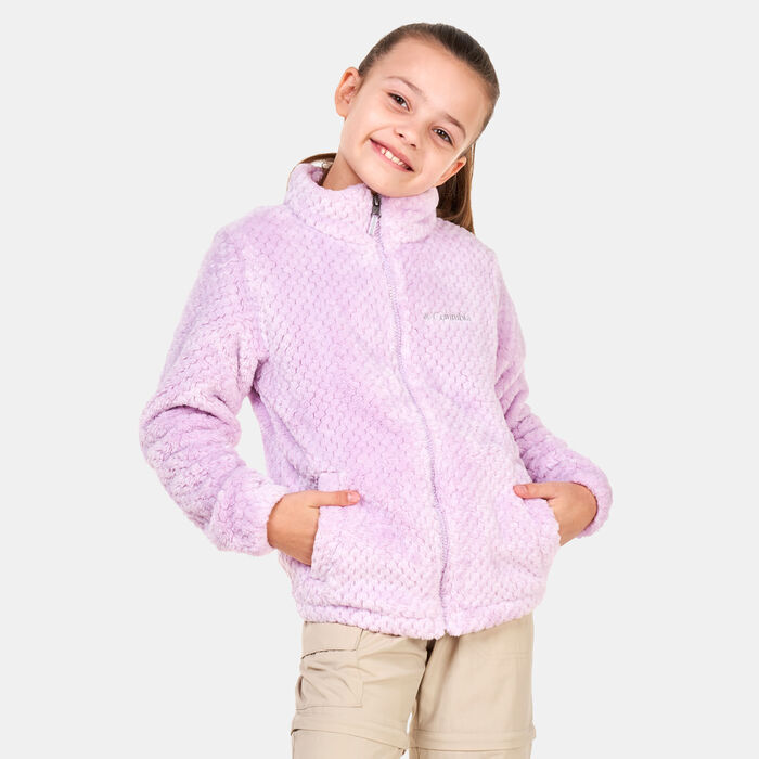 Columbia Kids' Fire Side™ Sherpa Jacket Purple Columbia Kids' Fire Side™ Sherpa Jacket Purple image number 0