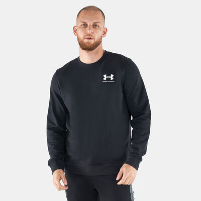 Under Armour Men's UA Rival Terry LC Sweatshirt Black Under Armour Men's UA Rival Terry LC Sweatshirt Black