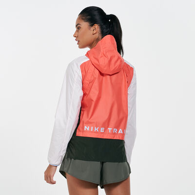 Nike Women's Shield Trail Jacket Orange