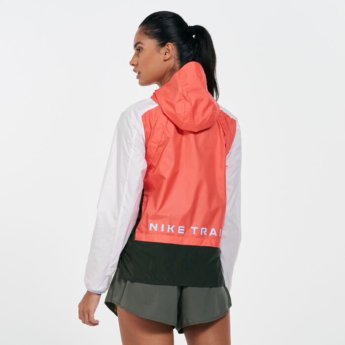 Nike Women's Shield Trail Jacket Orange Nike Women's Shield Trail Jacket Orange image number 1