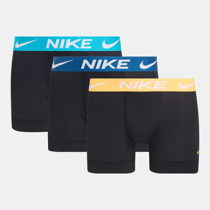 Nike Men's Dri-FIT Essential Micro Briefs (3 Pack) Black image number 0