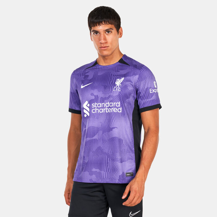 Nike Men's Dri-FIT Liverpool F.C. Stadium 3rd Football Jersey - 2023/24 Purple image number 0