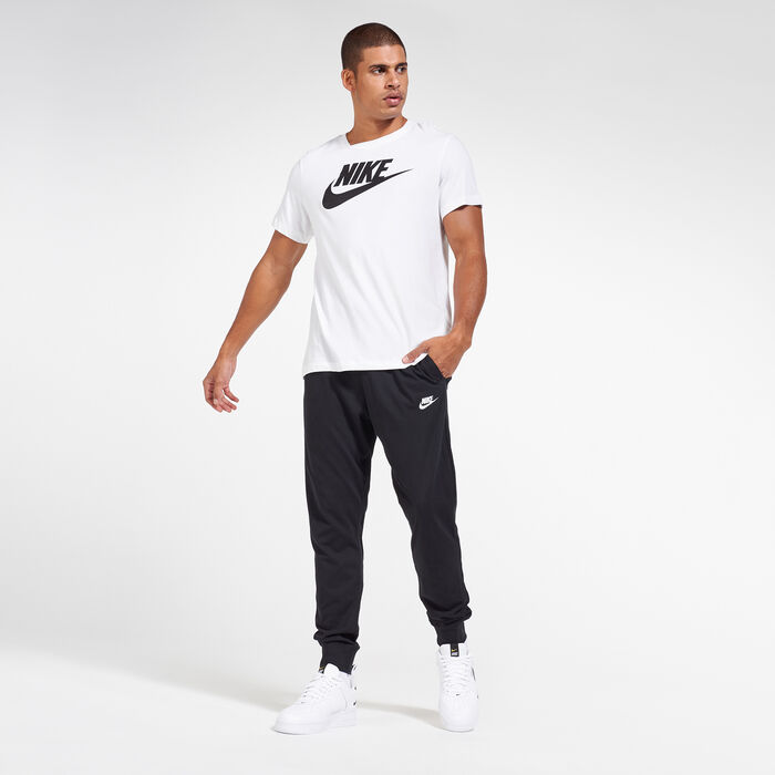 Nike Men's Sportswear Club Jersey Sweatpants Black Nike Men's Sportswear Club Jersey Sweatpants Black image number 2