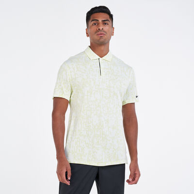 Nike Golf Men's Golf Dri-FIT ADV Tiger Woods Polo Shirt yellow Nike Golf Men's Golf Dri-FIT ADV Tiger Woods Polo Shirt yellow