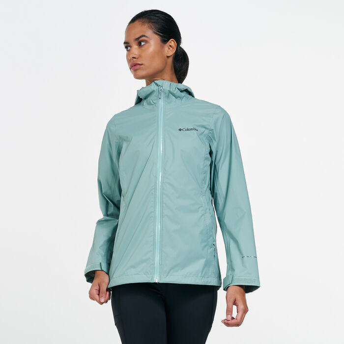 Columbia Women's EvaPOURation™ Jacket Green Columbia Women's EvaPOURation™ Jacket Green image number 0