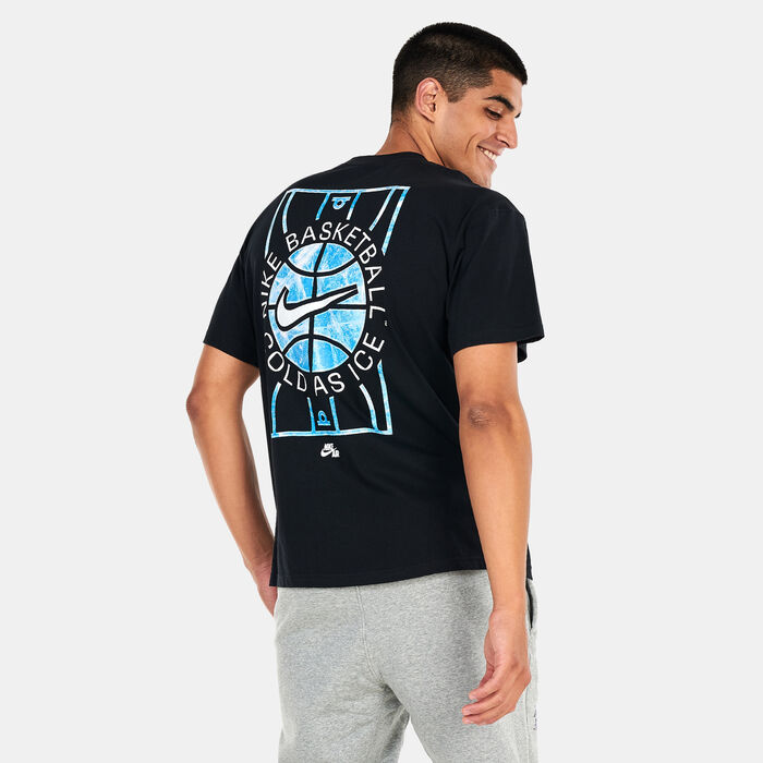 Nike Men's Swoosh T-Shirt Black Nike Men's Swoosh T-Shirt Black image number 1
