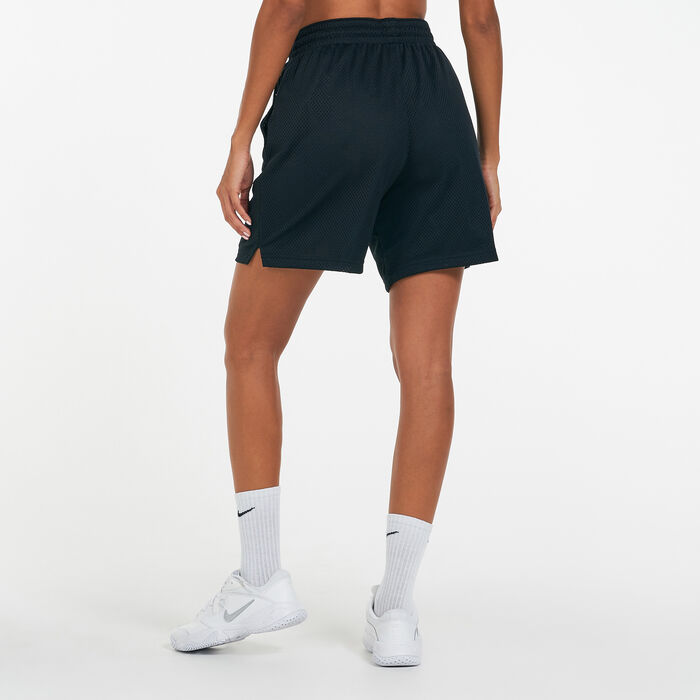 Nike Women's Swoosh Fly Basketball Shorts Black Nike Women's Swoosh Fly Basketball Shorts Black image number 1