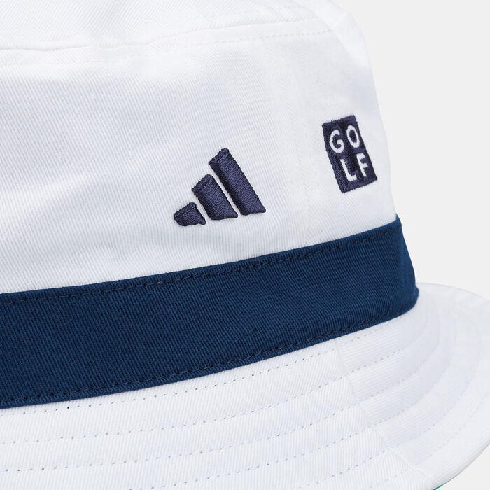 adidas Men's Plaid Reversible Golf Bucket Hat White adidas Men's Plaid Reversible Golf Bucket Hat White image number 3