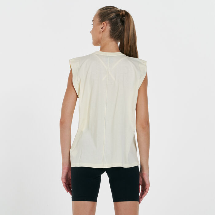 Nike Women's Sportswear Earth Day Tank Top Ivory Nike Women's Sportswear Earth Day Tank Top Ivory image number 1