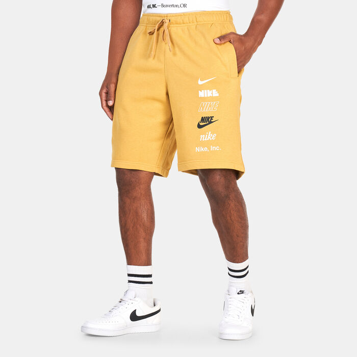 Nike Men's Logo Club Shorts Gold Nike Men's Logo Club Shorts Gold image number 0