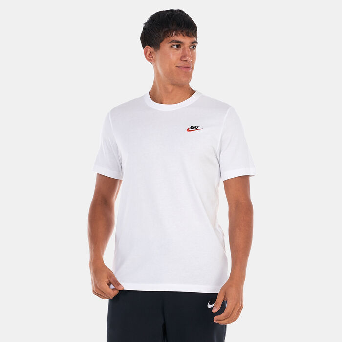 Nike Men's Sportswear Club T-Shirt White Nike Men's Sportswear Club T-Shirt White image number 0
