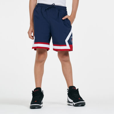 Jordan Kids' Jumpman Paris Saint-Germain Diamond Shorts Blue