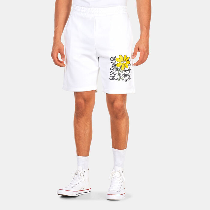 Converse Script Star Seasonal Grow Together Theme Shorts White Converse Script Star Seasonal Grow Together Theme Shorts White image number 0