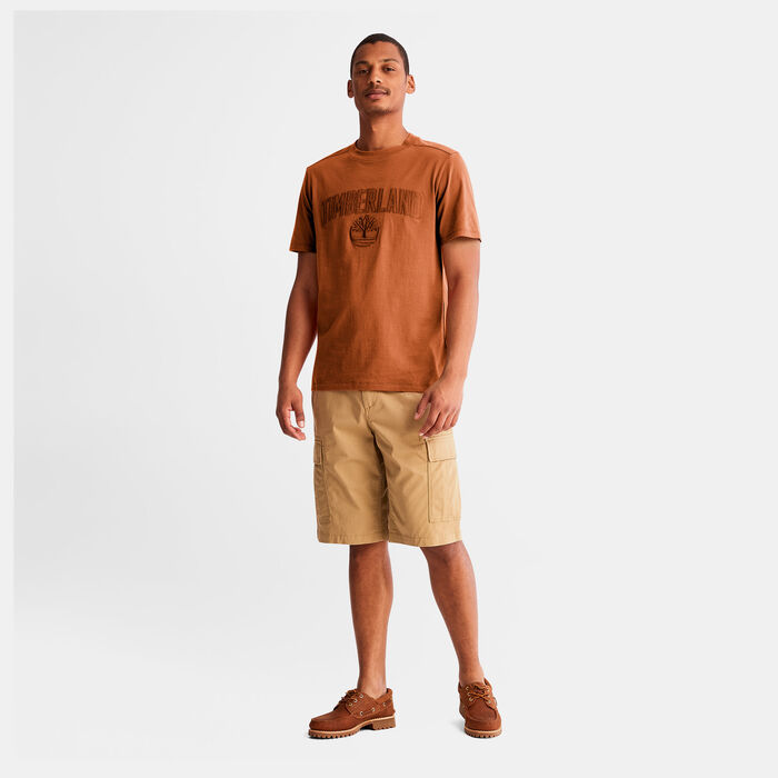 Timberland Men's Outdoor Heritage EK+ T-Shirt Orange Timberland Men's Outdoor Heritage EK+ T-Shirt Orange image number 2