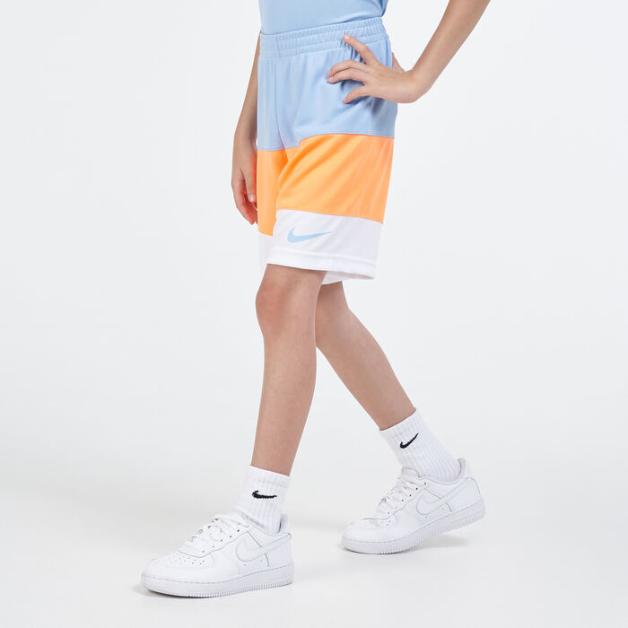 Nike Kids' Dri-FIT T-Shirt & Shorts Set Orange Nike Kids' Dri-FIT T-Shirt & Shorts Set Orange image number 2