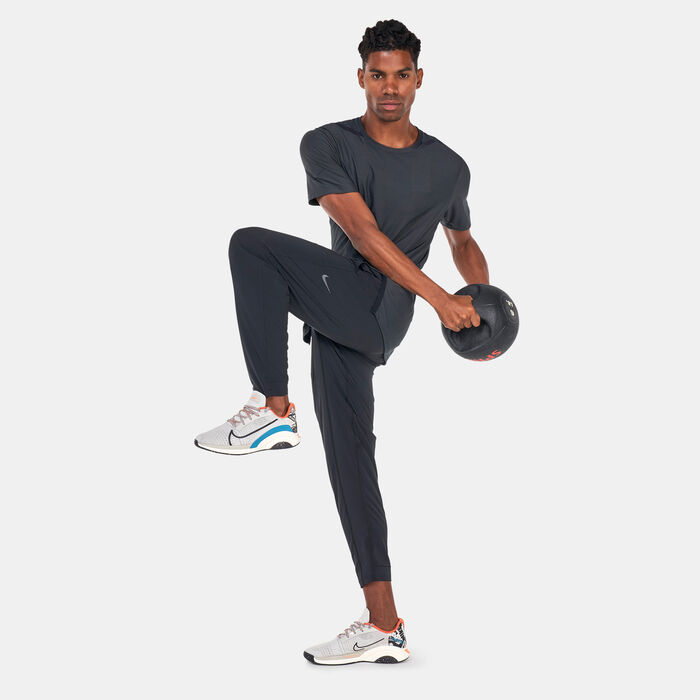 Nike Men's Dri-FIT Flex Yoga Pants Black Nike Men's Dri-FIT Flex Yoga Pants Black image number 2