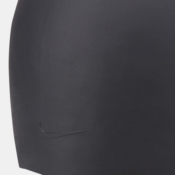 Nike Swim Long Hair Silicone Swimming Cap yellow image number 2