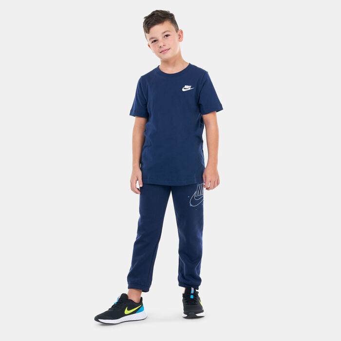Nike Kids' Sportswear T-Shirt (Older Kids) Blue Nike Kids' Sportswear T-Shirt (Older Kids) Blue image number 2