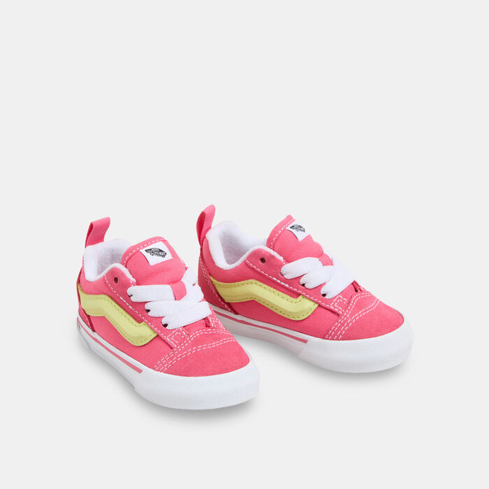 Vans Kids' Knu Skool Unisex Shoes (Baby and Toddler) Pink Vans Kids' Knu Skool Unisex Shoes (Baby and Toddler) Pink image number 1