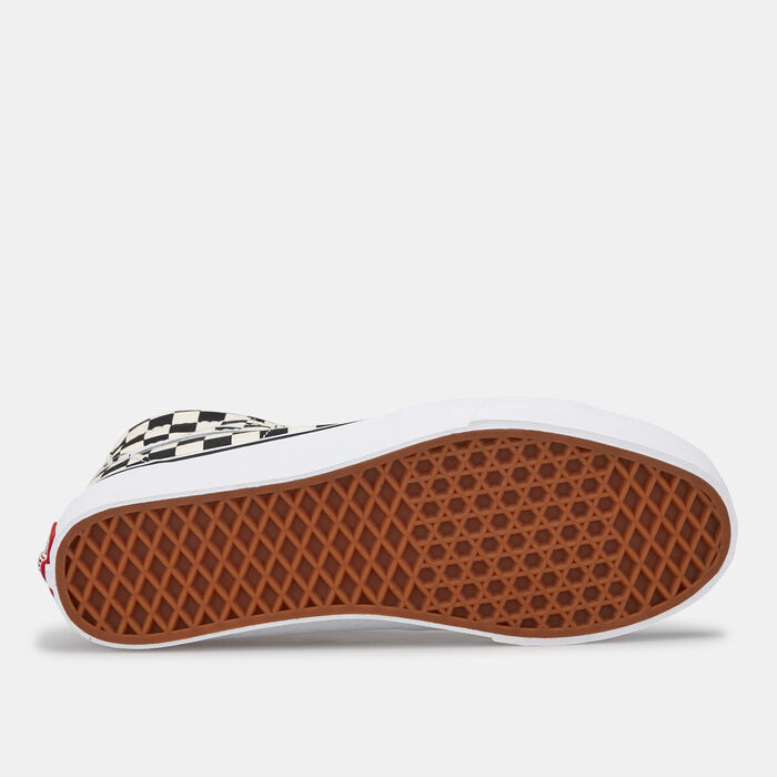 Vans Sk8-Hi Tapered Checkerboard Unisex Shoe Black image number 3
