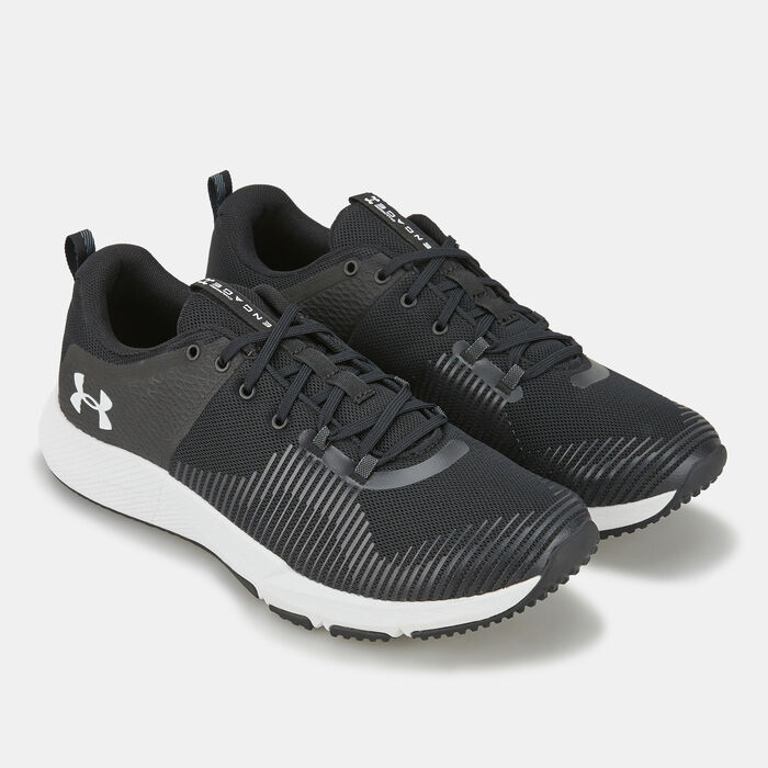 Under Armour Men's Charged Engage Shoe Black Under Armour Men's Charged Engage Shoe Black image number 1