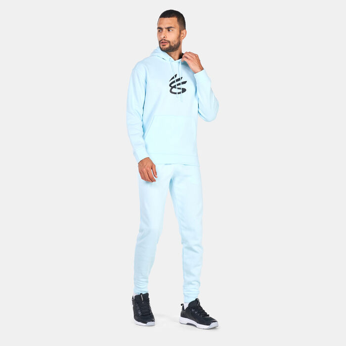 Under Armour Men's Curry Big Splash Hoodie Blue image number 2