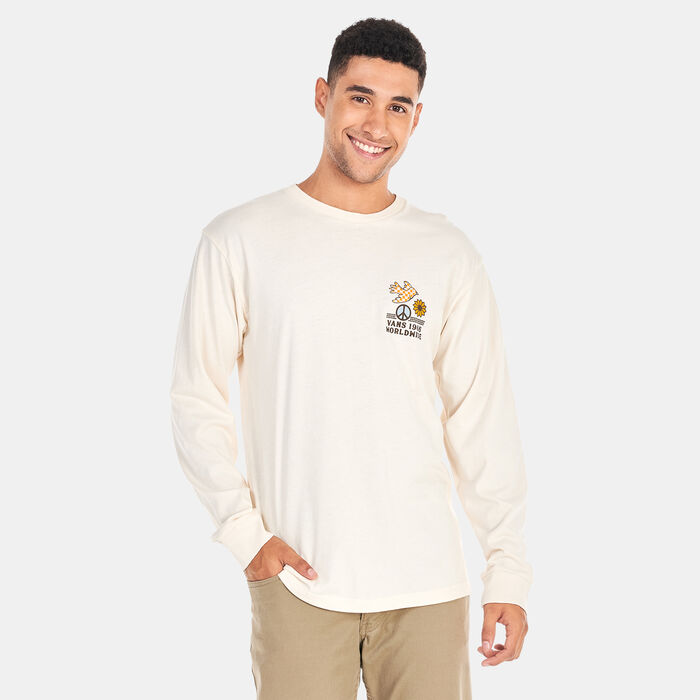 Vans Men's Free As A Checker Bird T-Shirt White Vans Men's Free As A Checker Bird T-Shirt White image number 1