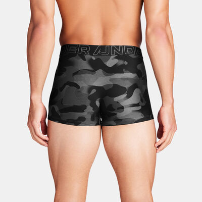 Under Armour Men's UA Tech Printed Boxerjock Boxers (3 Pack) Black