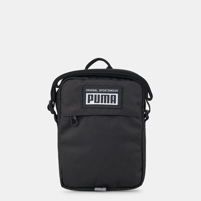 PUMA Men's Academy Portable Crossbody Bag Black