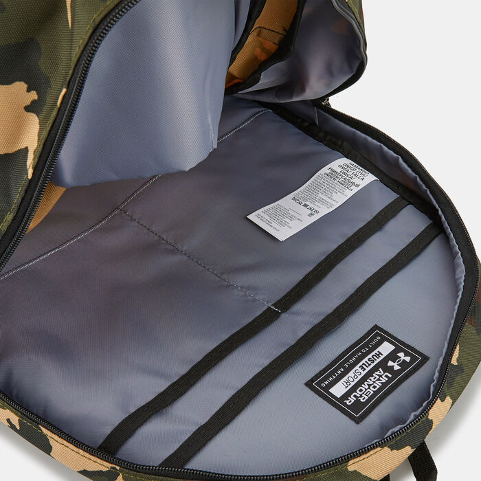 Under Armour UA Hustle Sport Backpack Green image number 3