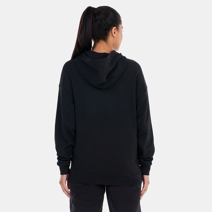 PUMA Women's Better Essentials Hoodie Black PUMA Women's Better Essentials Hoodie Black image number 1