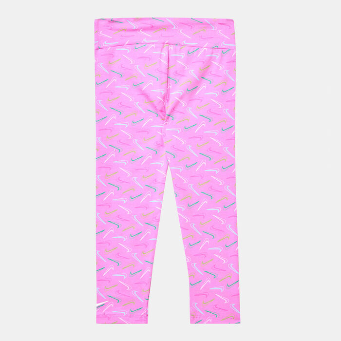 Nike Kids' Swoosh Logo Leggings (Baby and Toddler) Pink Nike Kids' Swoosh Logo Leggings (Baby and Toddler) Pink image number 1