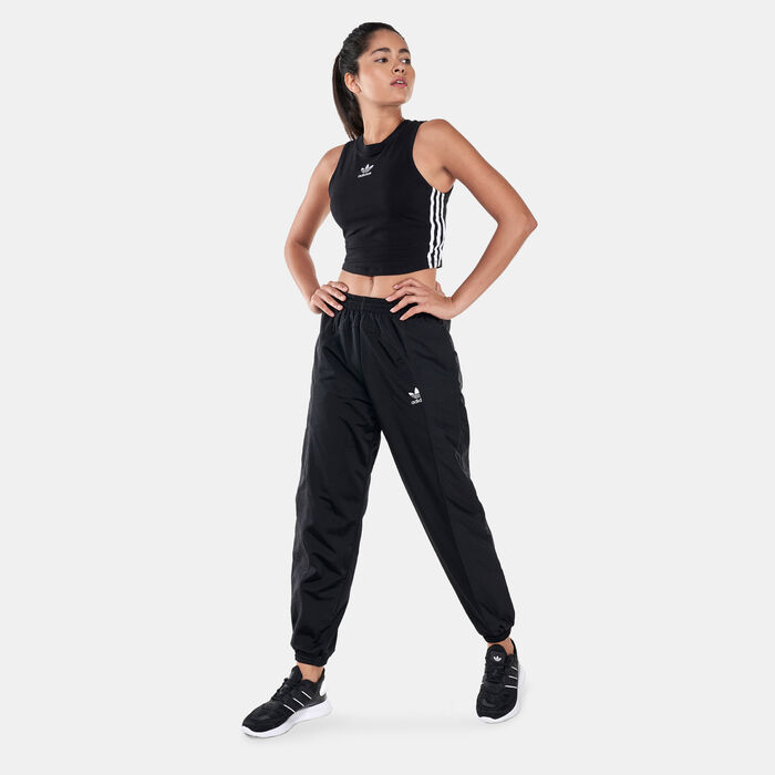 adidas Originals Women's Adicolor Split Trefoil Track Pants Black adidas Originals Women's Adicolor Split Trefoil Track Pants Black image number 2