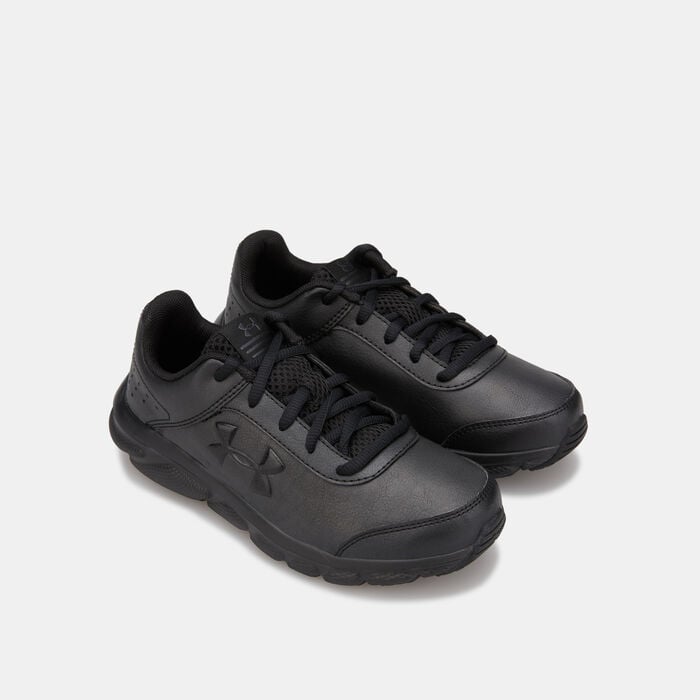 Under Armour Kids' Assert 8 Uniform Synthetic Running Shoe (Older Kids) Black Under Armour Kids' Assert 8 Uniform Synthetic Running Shoe (Older Kids) Black image number 1