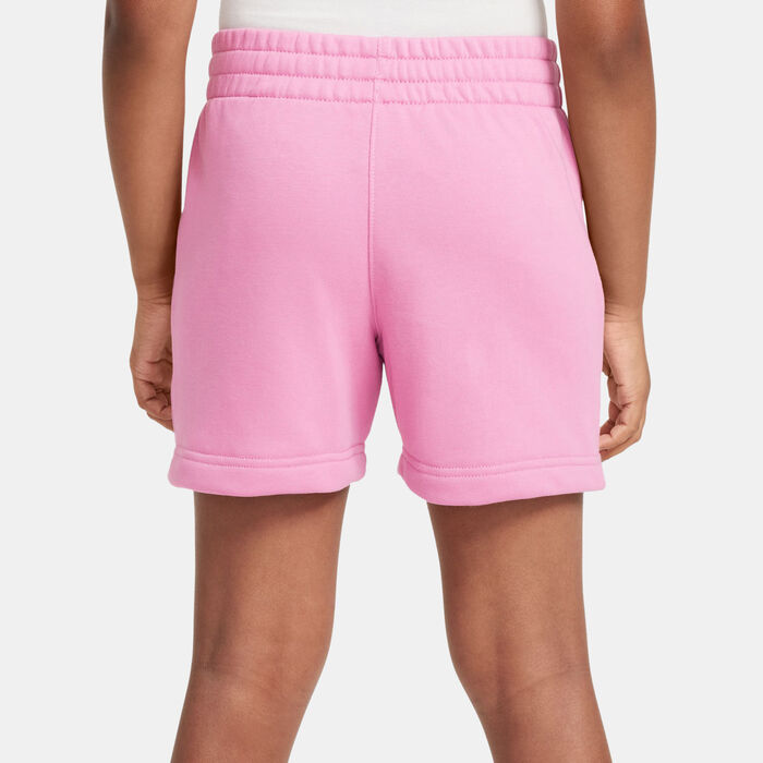 Nike Kids' Sportswear Club Fleece Shorts Pink image number 1