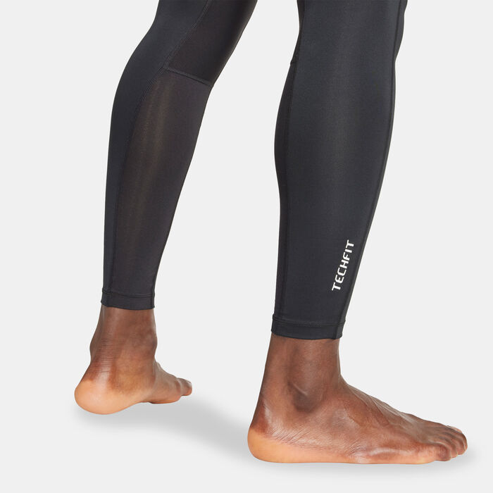 adidas Men's Techfit Training Compression Leggings Black image number 4