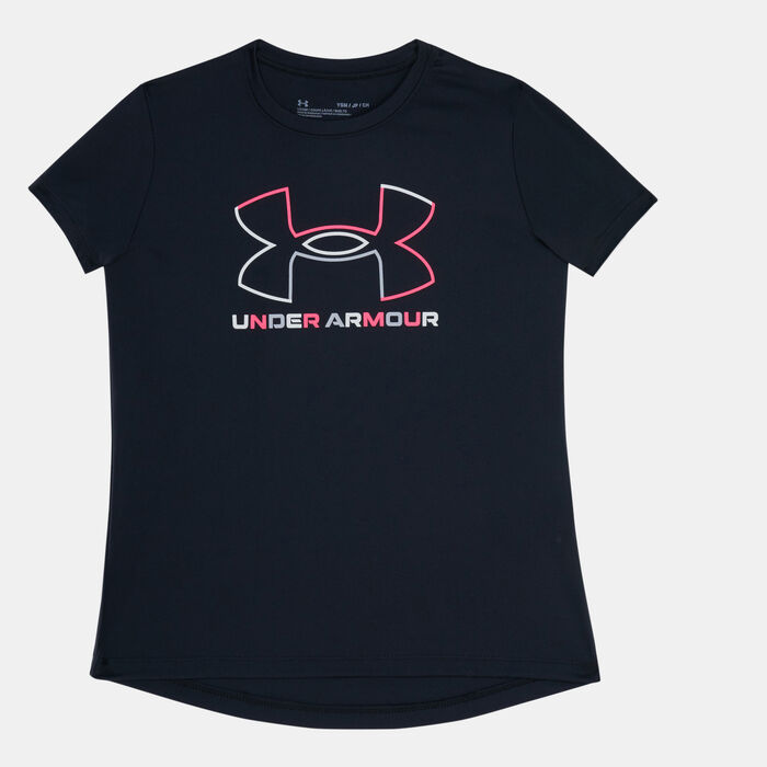 Under Armour Kids' Tech™ Big Logo T-Shirt Black image number 0