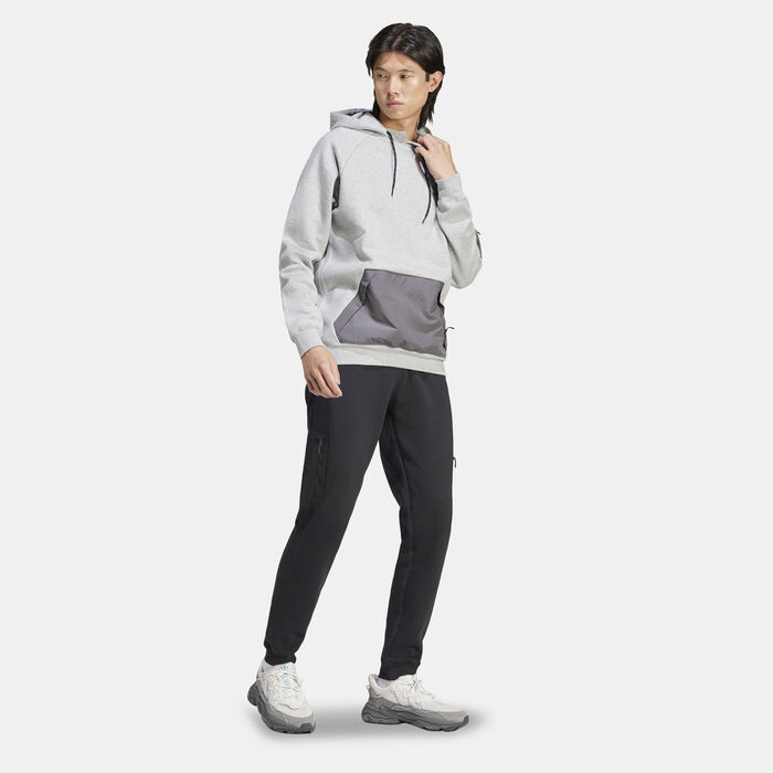 adidas Originals Men's Logo Hoodie Grey image number 2