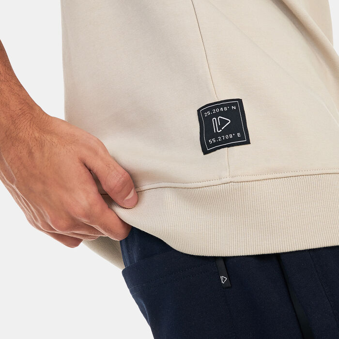 Sun and Sand Sports Men's Interlock T-Shirt Beige Sun and Sand Sports Men's Interlock T-Shirt Beige image number 4